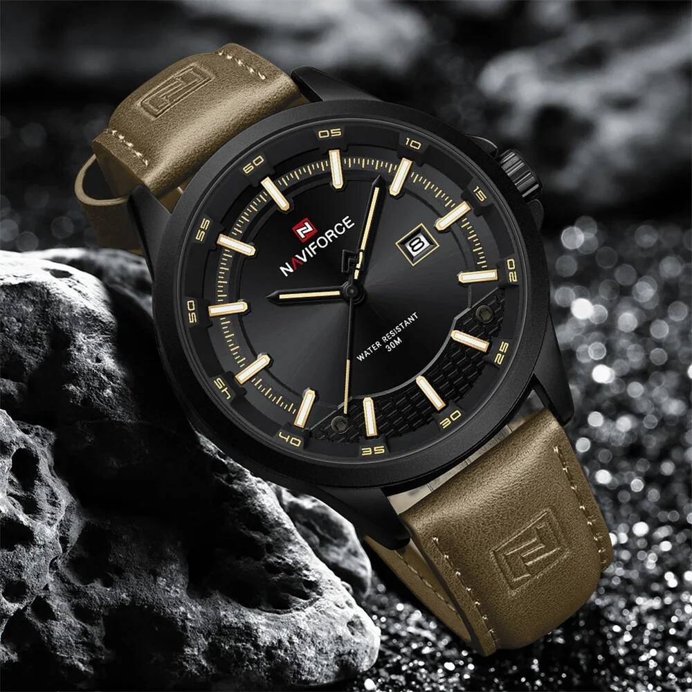 Smartwatch Vintage Watches For Men - NAVIFORCE 9248L Elegant Men's Quartz Watch