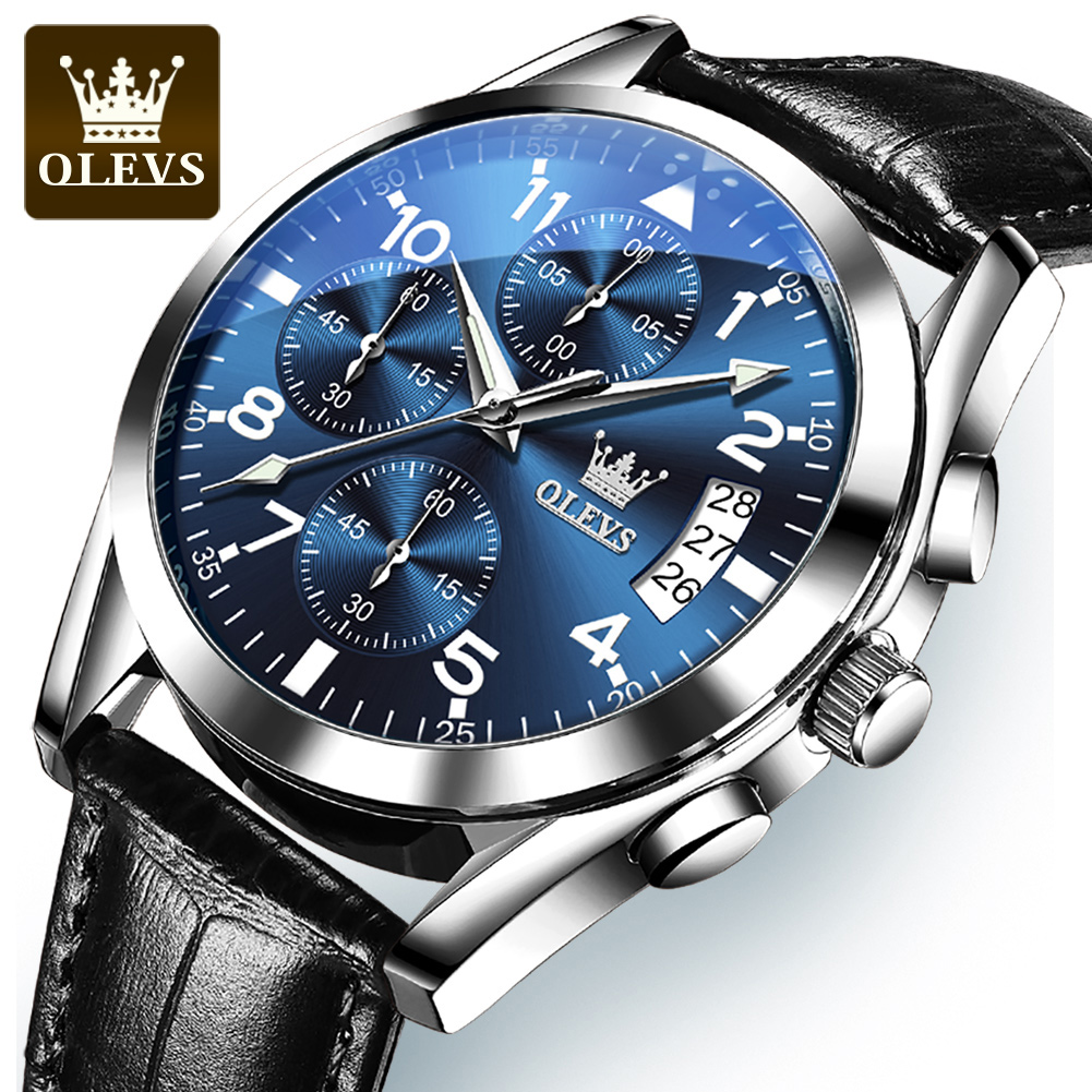 Smartwatch Watches For Men Brands - OLEVS 2878 Luxury Men's Watches Waterproof