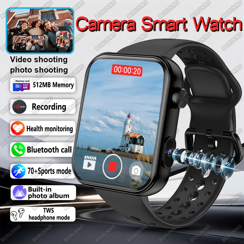 Smartwatch Sports Watches For Women - New Camera SmartWatch Men Women Photos