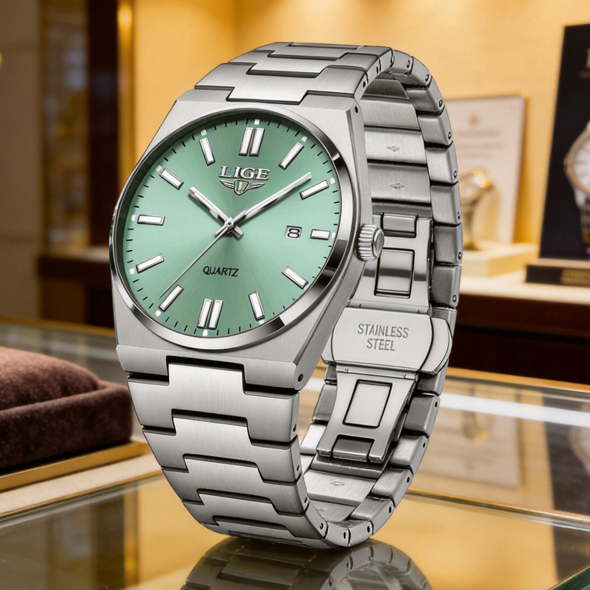 Smartwatch Vintage Watches For Men - LIGE Luxury Brand Men Watches Students