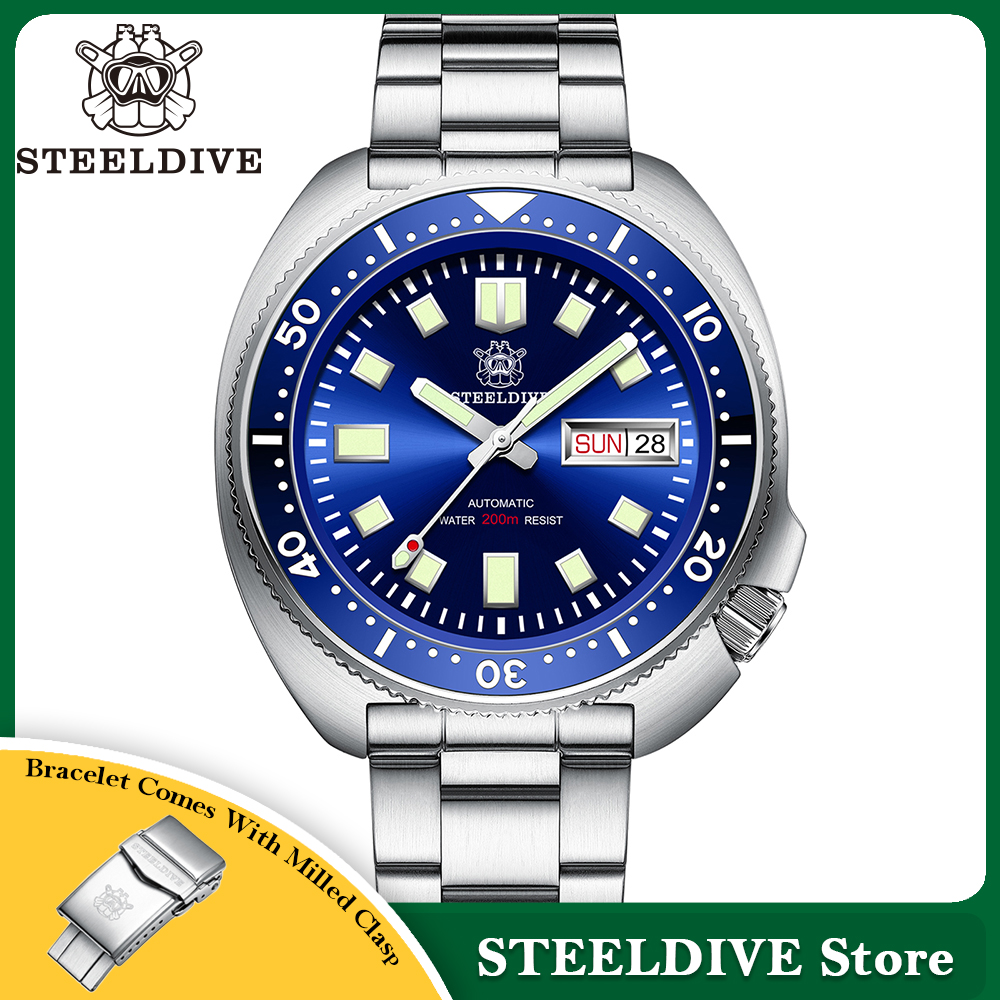 Diesel Watches Smartwatch - STEELDIVE Brand 44mm Captain Willard Watch