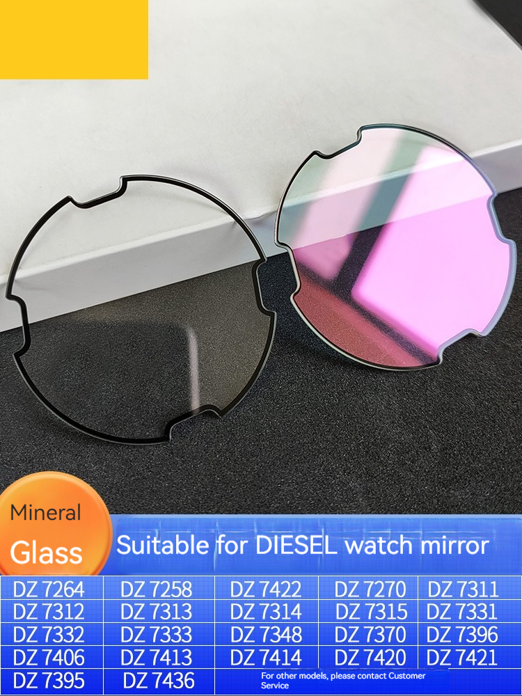 Diesel Watches Smartwatch - Mineral glass For Diesel DZ4318 DZ7370