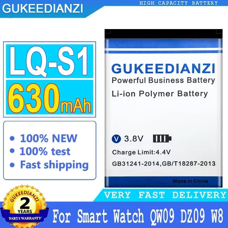 Watch V8 - Lightweight 630mAh LQ-S1 Fit For Meter