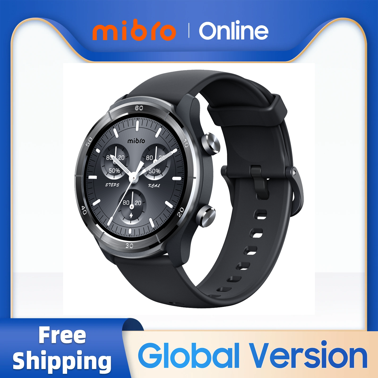 Smartwatch Health Watches - Mibro A3 Smartwatch GPS Positioning Bluetooth