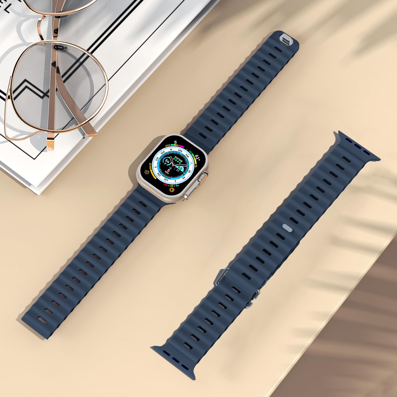 Ocean Band Strap For Apple Wat - Smartwatch Apple Watches For Men incelemesi ve fiyatı