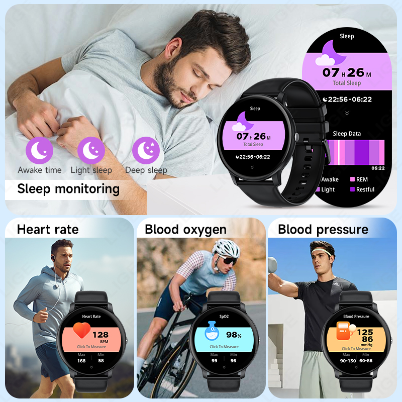 LIGE Bluetooth Call Women Smar - Smartwatch Latest Watches For Men incelemesi ve fiyatı