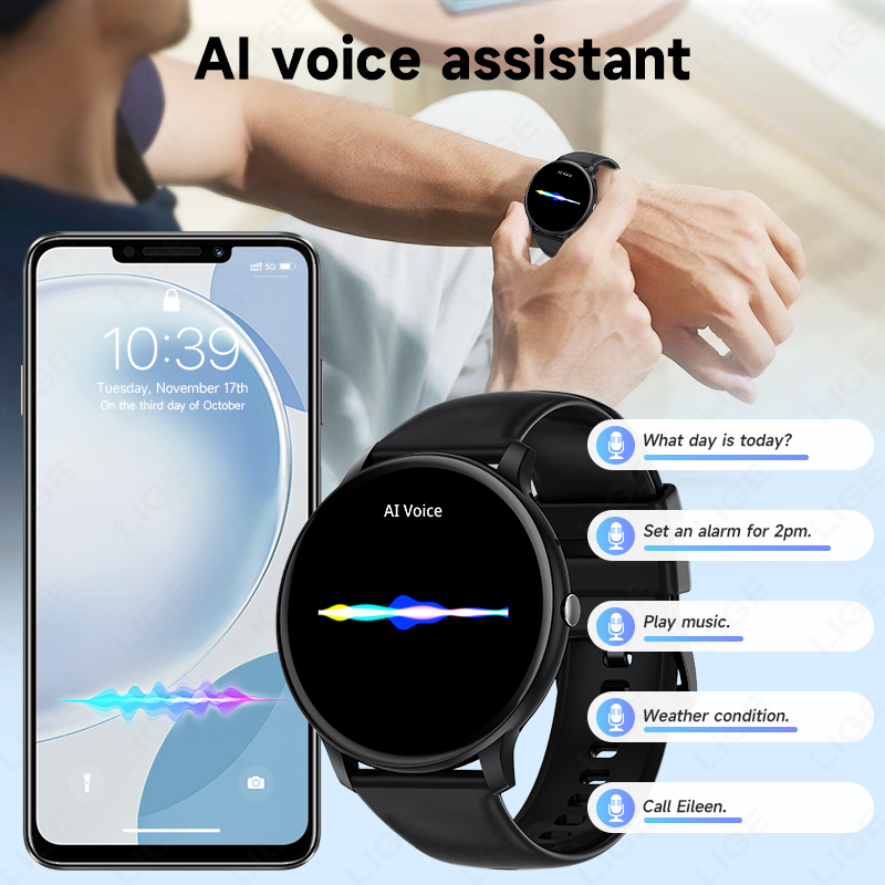 LIGE Bluetooth Call Women Smar - Smartwatch Latest Watches For Men incelemesi ve fiyatı