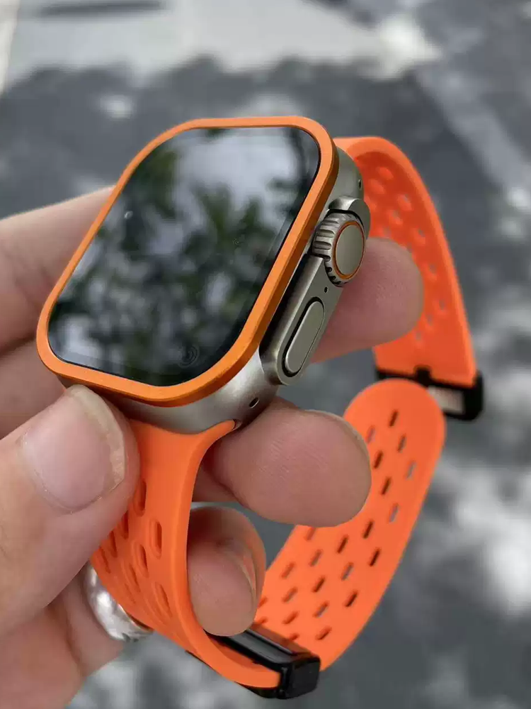 2PCS HD Metal Tempered Glass F - Smartwatch Apple Watches For Men incelemesi ve fiyatı