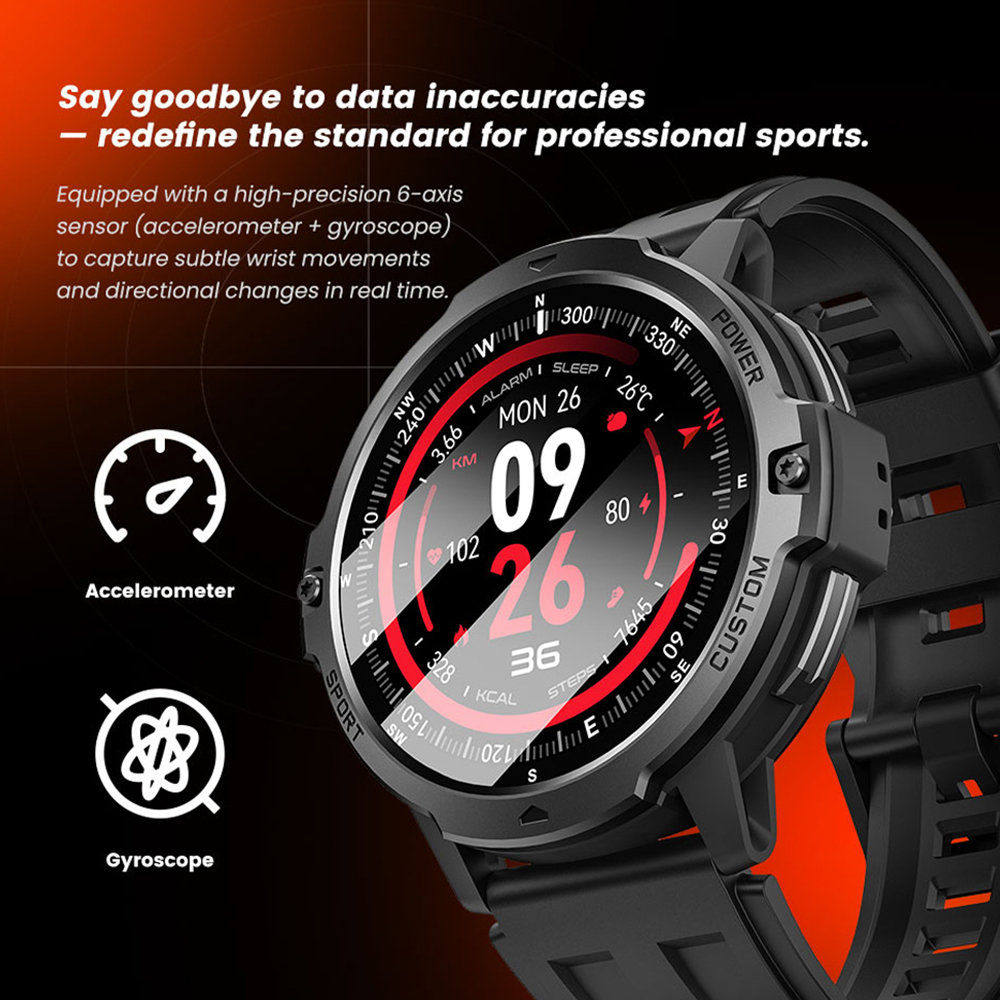Outdoor GPS Sports SmartWatch  - Smartwatch Running Watches For Men incelemesi ve fiyatı