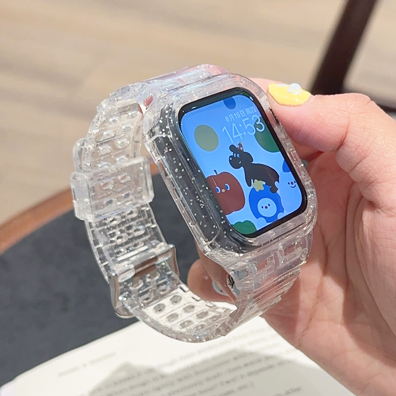 Silicone Strap+case For Apple  - Smartwatch Apple Watches For Men incelemesi ve fiyatı