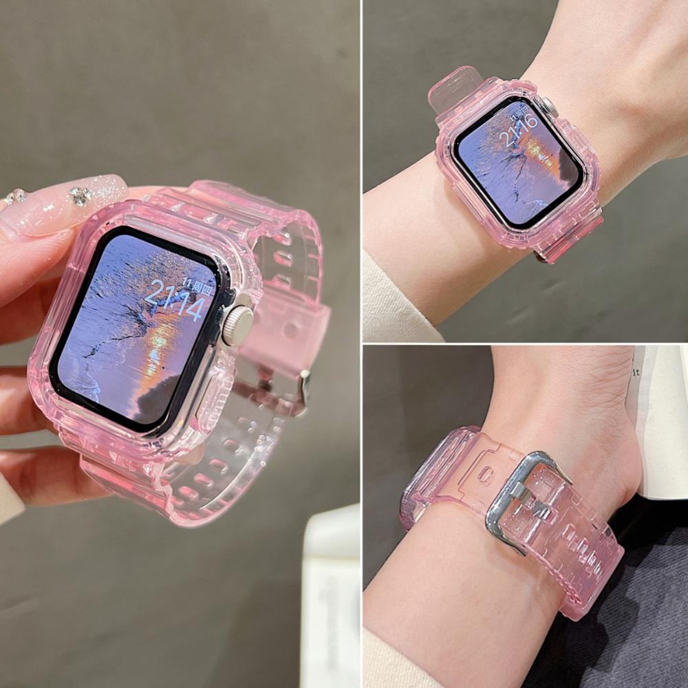 Silicone Strap+case For Apple  - Smartwatch Apple Watches For Men incelemesi ve fiyatı