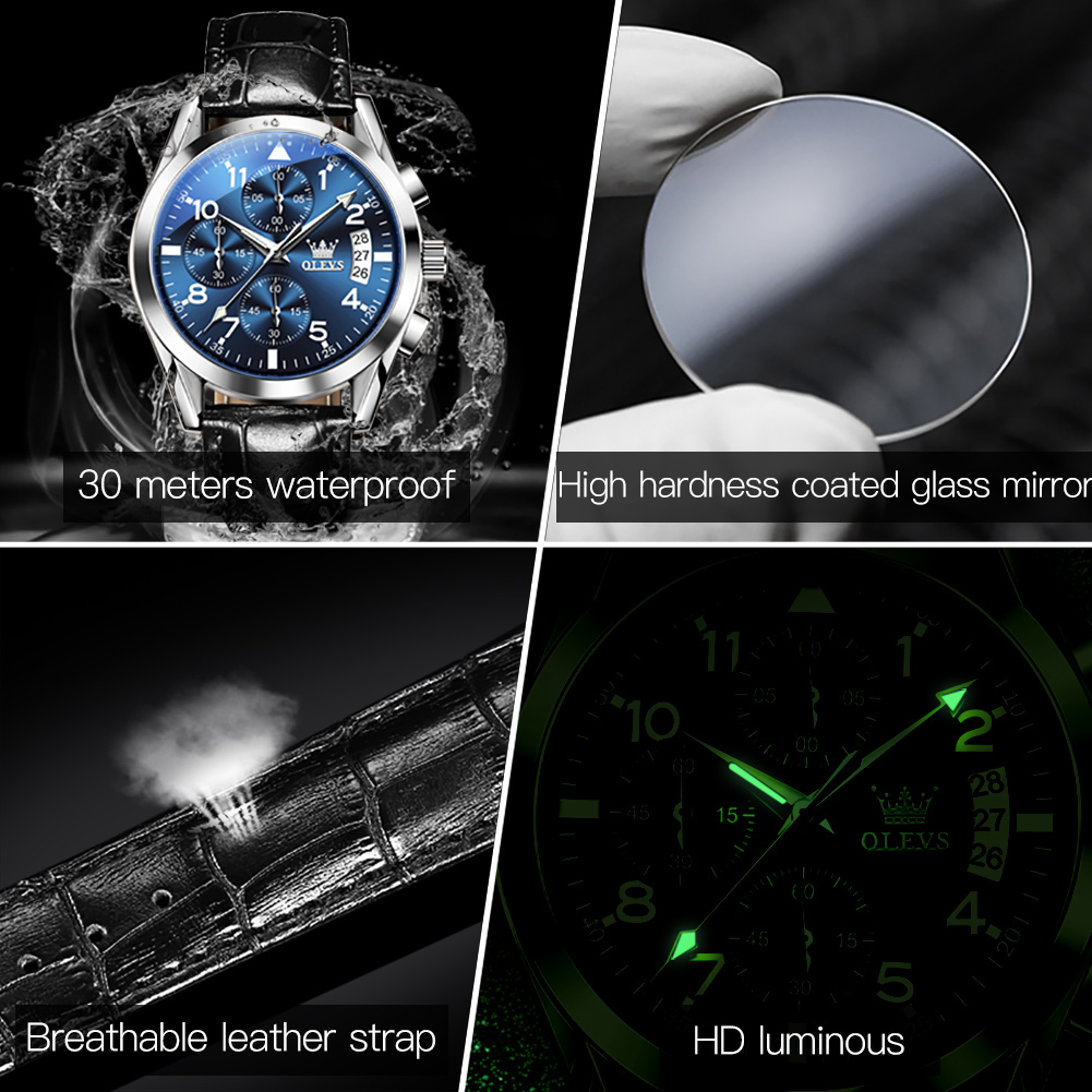 OLEVS 2878 Luxury Men's Watche - Smartwatch Watches For Men Brands incelemesi ve fiyatı