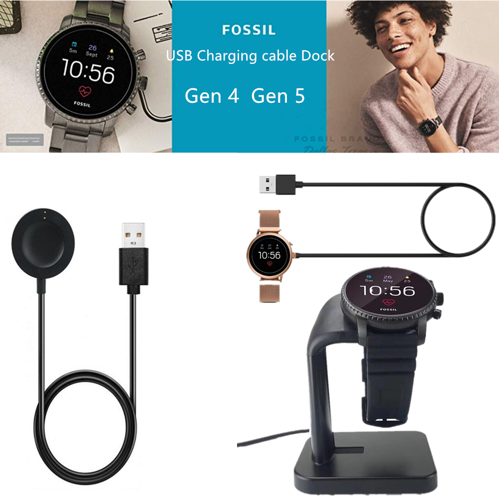Charger For Fossil Gen 4 5 Sma - Fossil Watches Smartwatch Charger incelemesi ve fiyatı