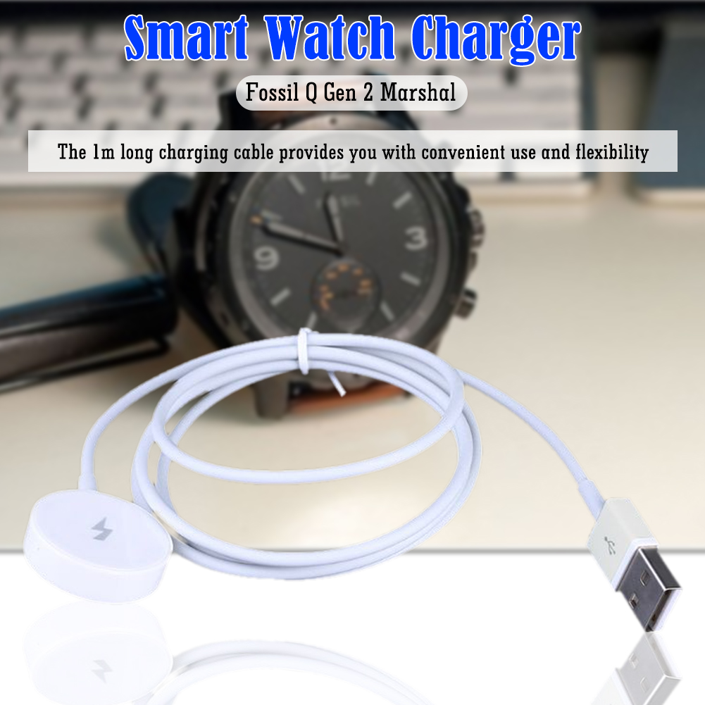USB Smart Watch Magnetic Charg - Fossil Watches Smartwatch Charger incelemesi ve fiyatı