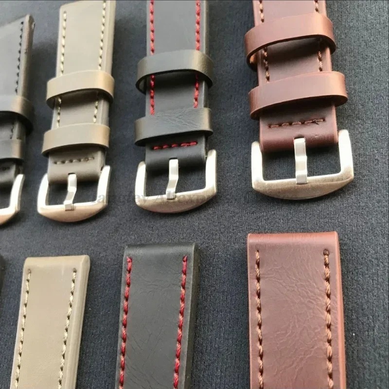 Leather Watch Band for Omega f - Smartwatch Vintage Watches For Men incelemesi ve fiyatı