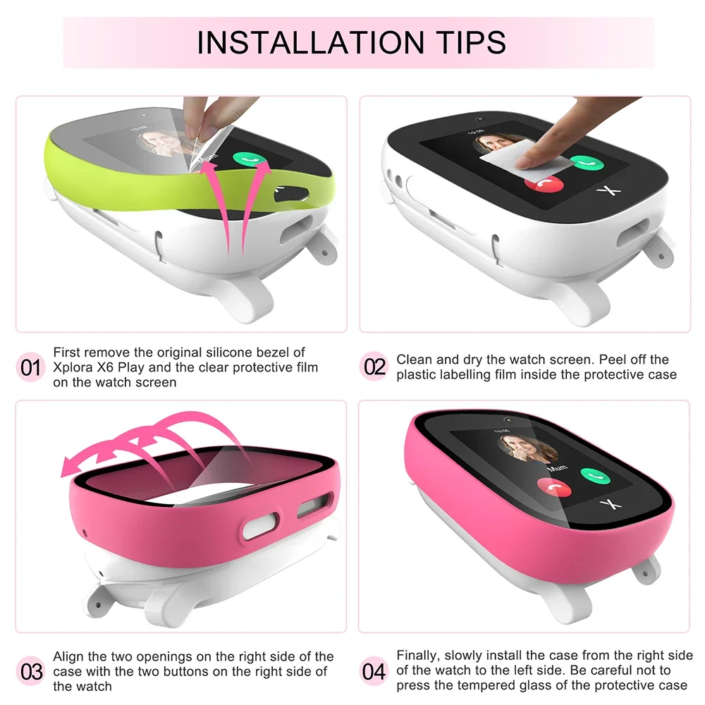 Case for Xploar X6 Play Kids S - Smartwatch Watches Kids incelemesi ve fiyatı