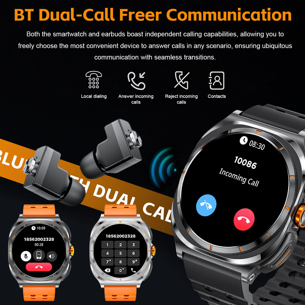 2026 hot Watch Wireless Earpho - Smartwatch Running Watches For Men incelemesi ve fiyatı