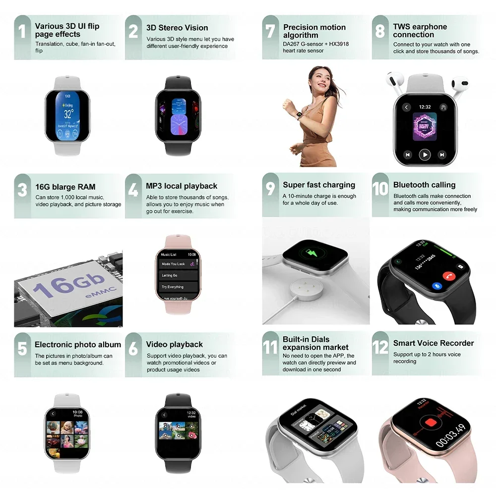 2025 New Original for Apple DT - Smartwatch Apple Watches For Men incelemesi ve fiyatı