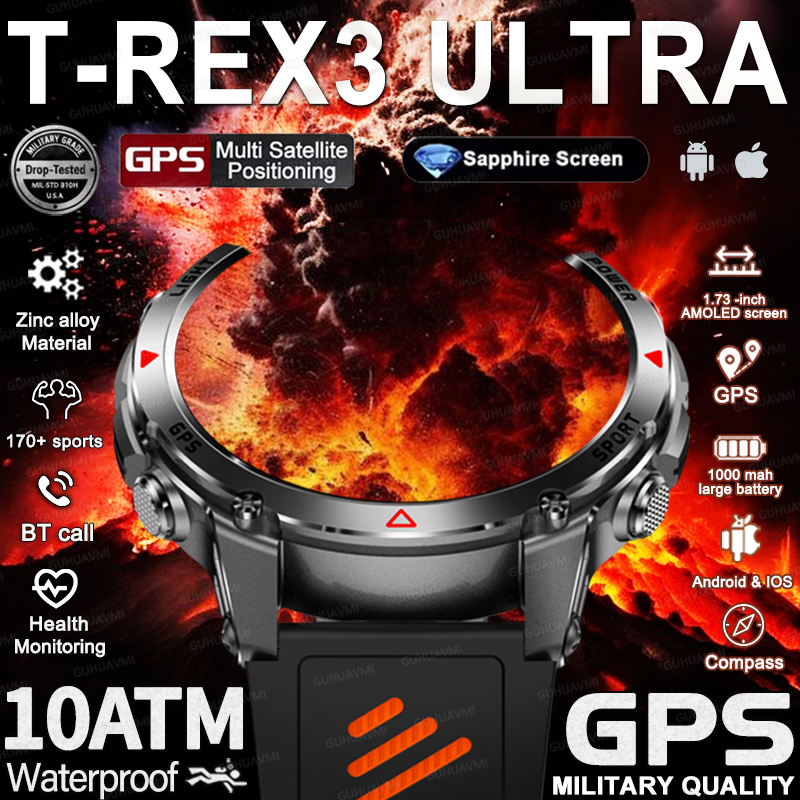 New Military Outdoor GPS Posit - Smartwatch Running Watches For Men incelemesi ve fiyatı