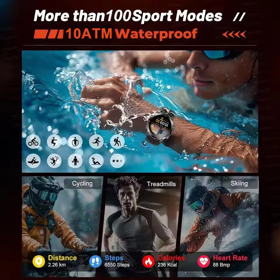 New Military Outdoor GPS Posit - Smartwatch Running Watches For Men incelemesi ve fiyatı