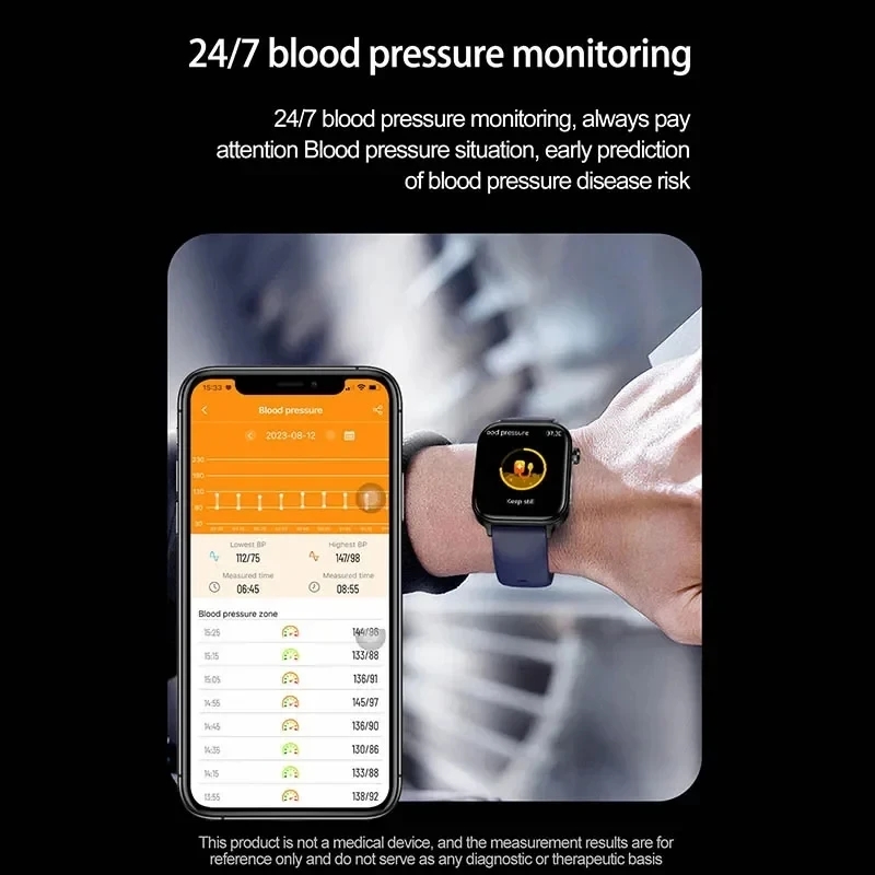2025 New ECG+PPG Monitoring Sm - Smartwatch Health Watches incelemesi ve fiyatı