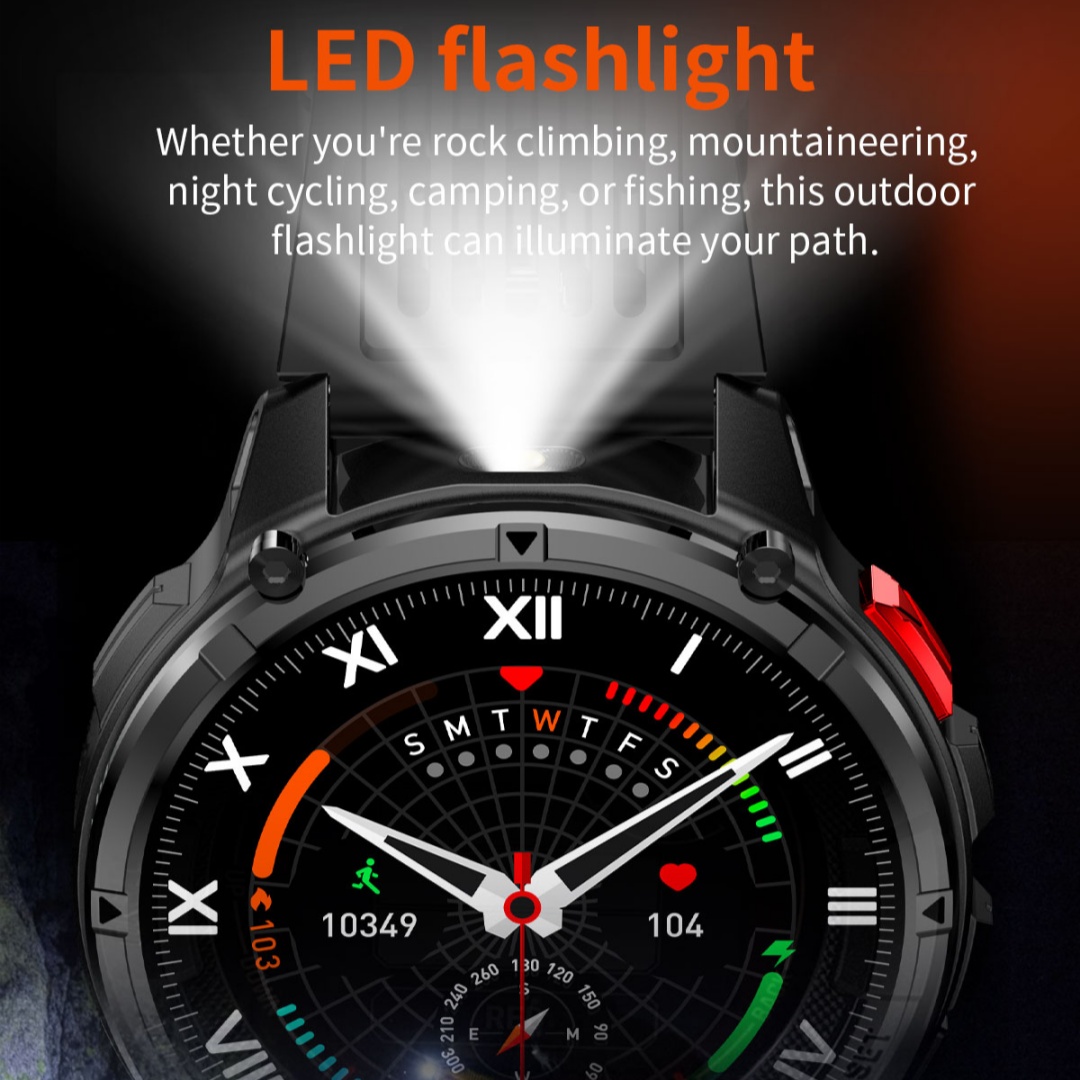 New T-Rex3 Pro 1100mAh Battery - Smartwatch Running Watches For Men incelemesi ve fiyatı