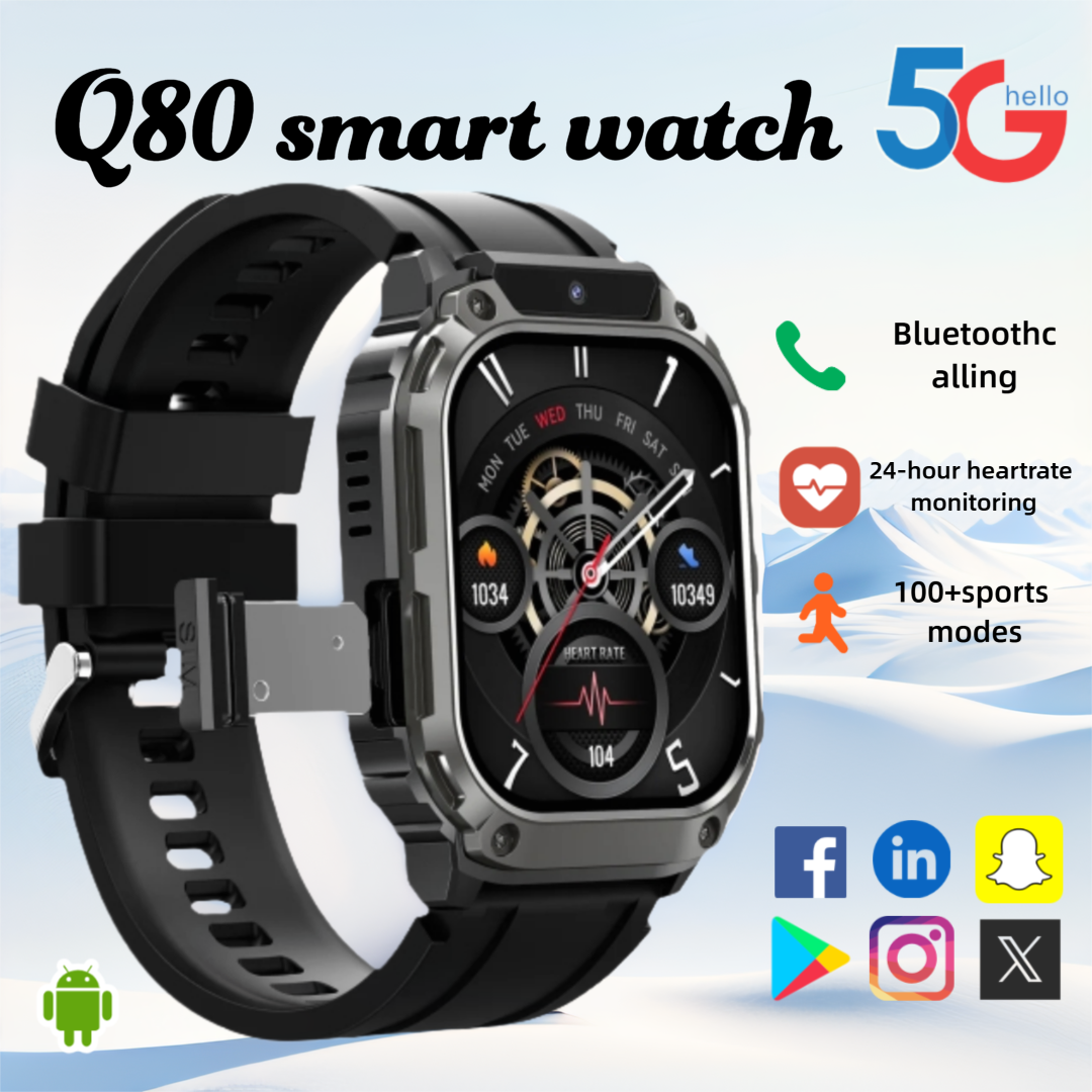 Q80 Men Smartwatch with 1.95-i - Smartwatch Apple Watches For Men incelemesi ve fiyatı