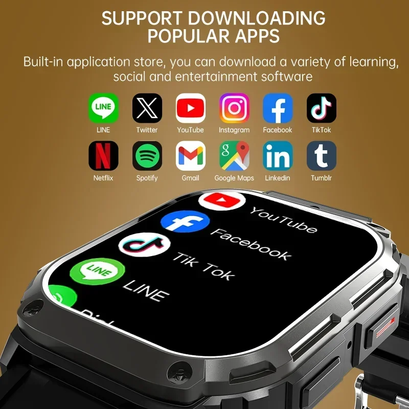Q80 Men Smartwatch with 1.95-i - Smartwatch Apple Watches For Men incelemesi ve fiyatı