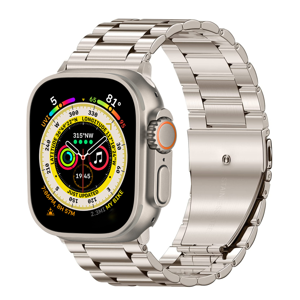 Stainless Steel Strap For Appl - Smartwatch Apple Watches For Men incelemesi ve fiyatı