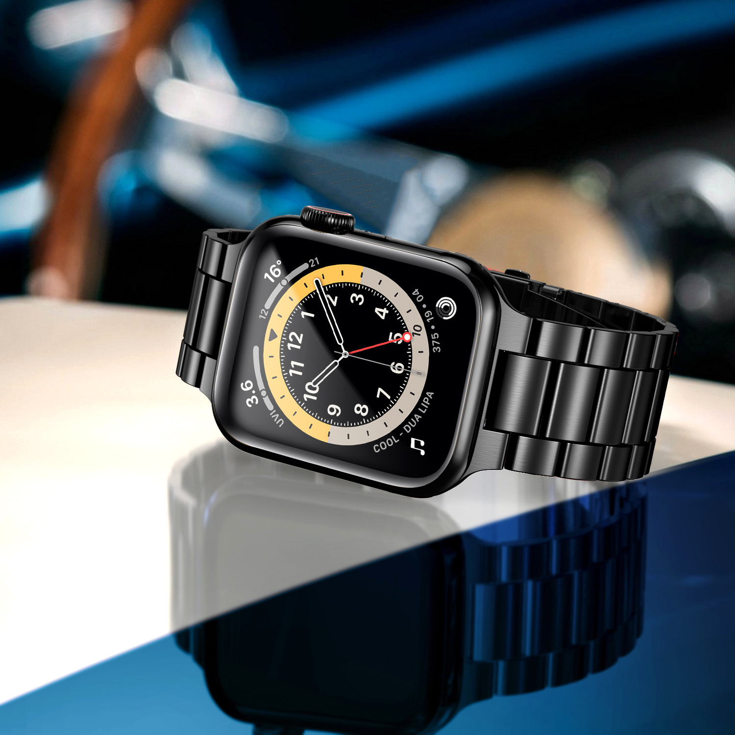 Stainless Steel Strap For Appl - Smartwatch Apple Watches For Men incelemesi ve fiyatı
