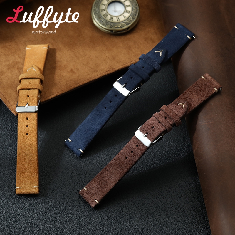 Vintage Suede Leather Watch Ba - Smartwatch Vintage Watches For Men incelemesi ve fiyatı