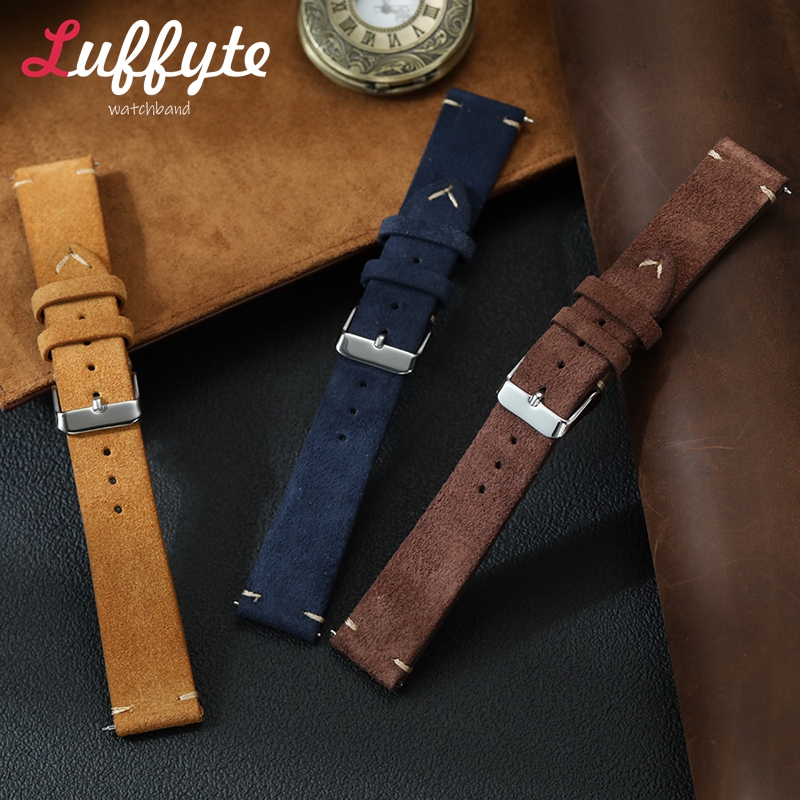 Vintage Suede Leather Watch Ba - Smartwatch Vintage Watches For Men incelemesi ve fiyatı