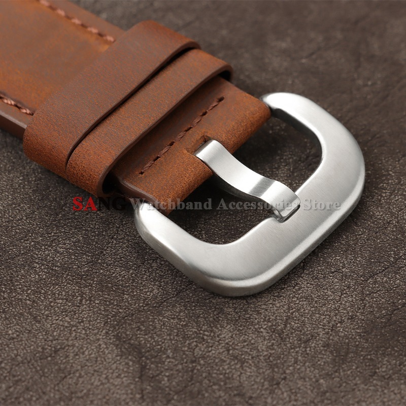 28mm Vintage Leather Watchband - Smartwatch Vintage Watches For Men incelemesi ve fiyatı