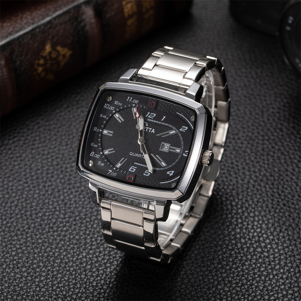 KETTA New Leisure Business Wat - Smartwatch Square Watches For Men incelemesi ve fiyatı