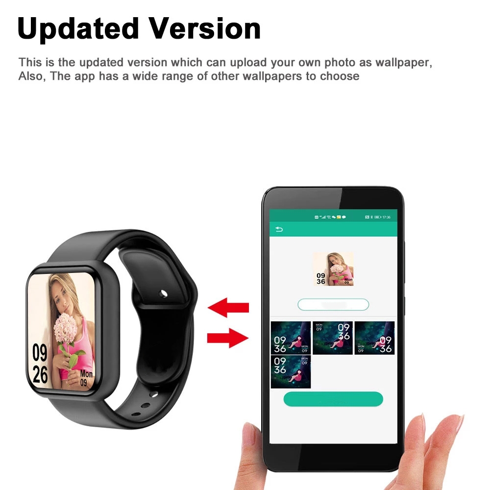 Smart Watch For Men Women Spor - Smartwatch Square Watches For Men incelemesi ve fiyatı