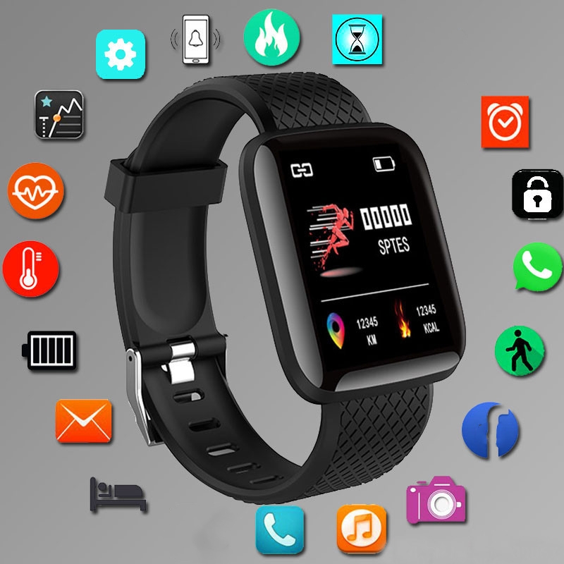Sport Smartwatch Fitness Brace - Smartwatch Square Watches For Men incelemesi ve fiyatı