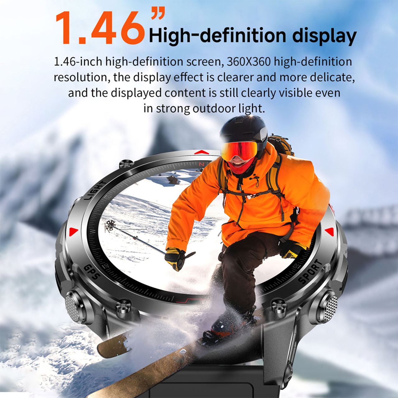 2026New Professional GPS Sport - Smartwatch Running Watches For Men incelemesi ve fiyatı