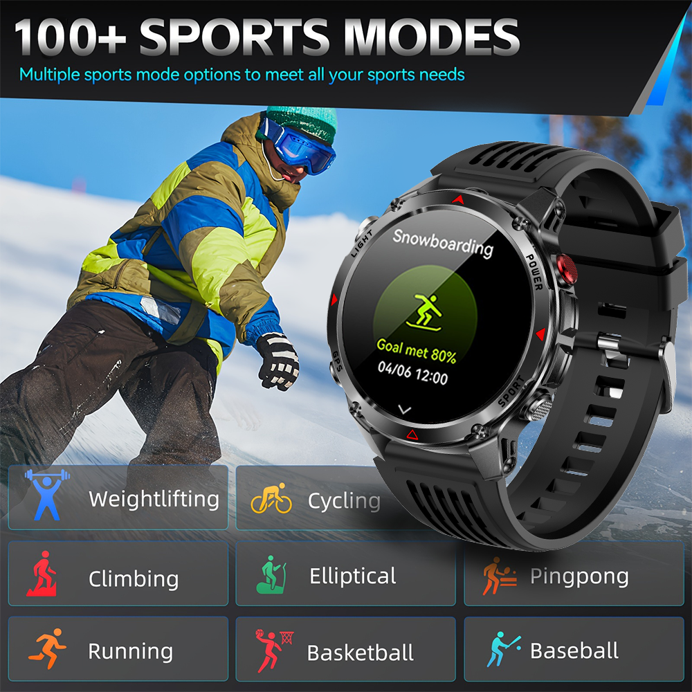 2026New Professional GPS Sport - Smartwatch Running Watches For Men incelemesi ve fiyatı