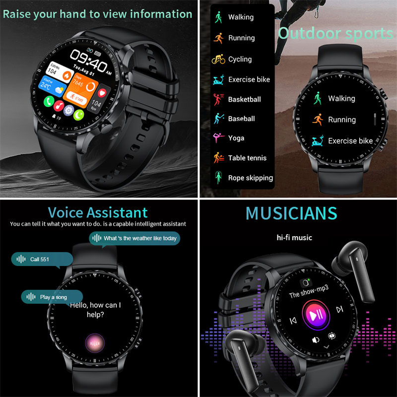 LIGE Outdoor Waterproof Smart  - Smartwatch Latest Watches For Men incelemesi ve fiyatı