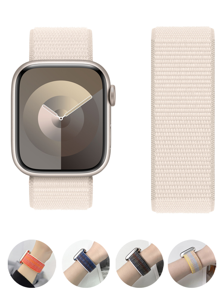 Nylon Loop Strap for apple wat - Smartwatch Apple Watches For Men incelemesi ve fiyatı