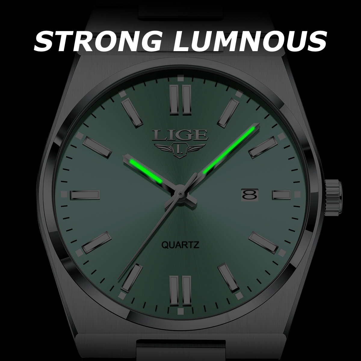 LIGE Luxury Brand Men Watches  - Smartwatch Vintage Watches For Men incelemesi ve fiyatı