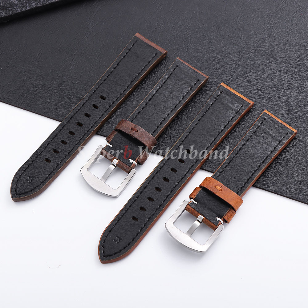 20mm 22mm PU Matte Leather Wat - Smartwatch Vintage Watches For Men incelemesi ve fiyatı