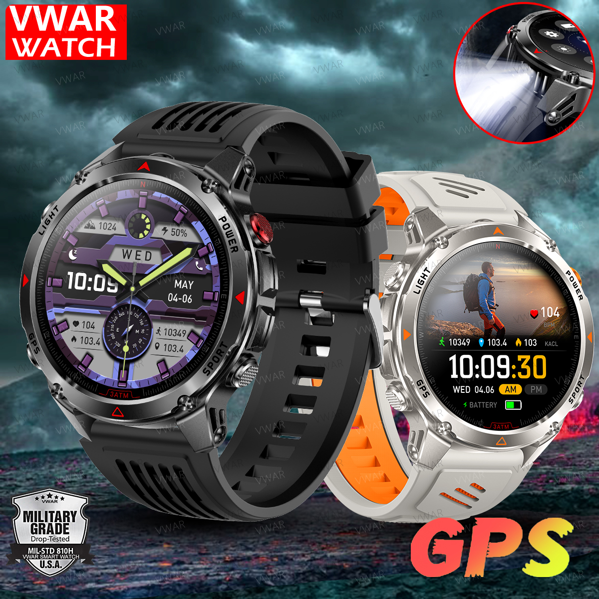2025 New Professional GPS Spor - Smartwatch Running Watches For Men incelemesi ve fiyatı