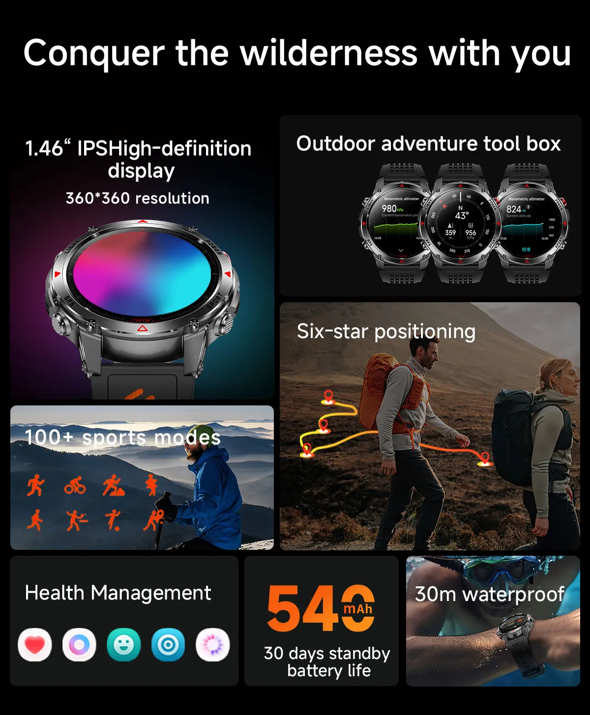 2025 New Professional GPS Spor - Smartwatch Running Watches For Men incelemesi ve fiyatı