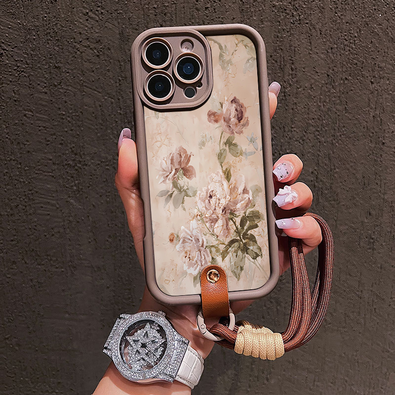 Vintage Floral  Phone Case Wit - Samsung Galaxy Strap incelemesi ve fiyatı