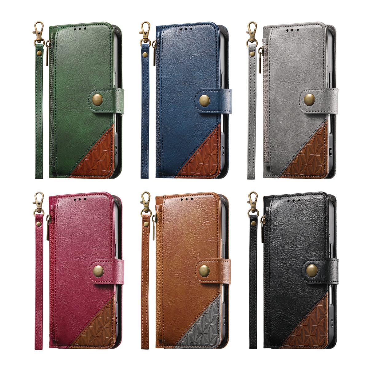 PU Leather Zipper Wrist Strap  - Samsung Galaxy Strap incelemesi ve fiyatı