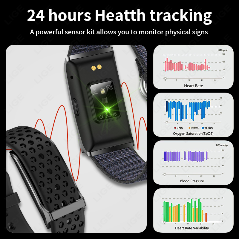 LIGE Smart Watch Heart Rate Bl - Smartwatch Sports Watches For Women incelemesi ve fiyatı