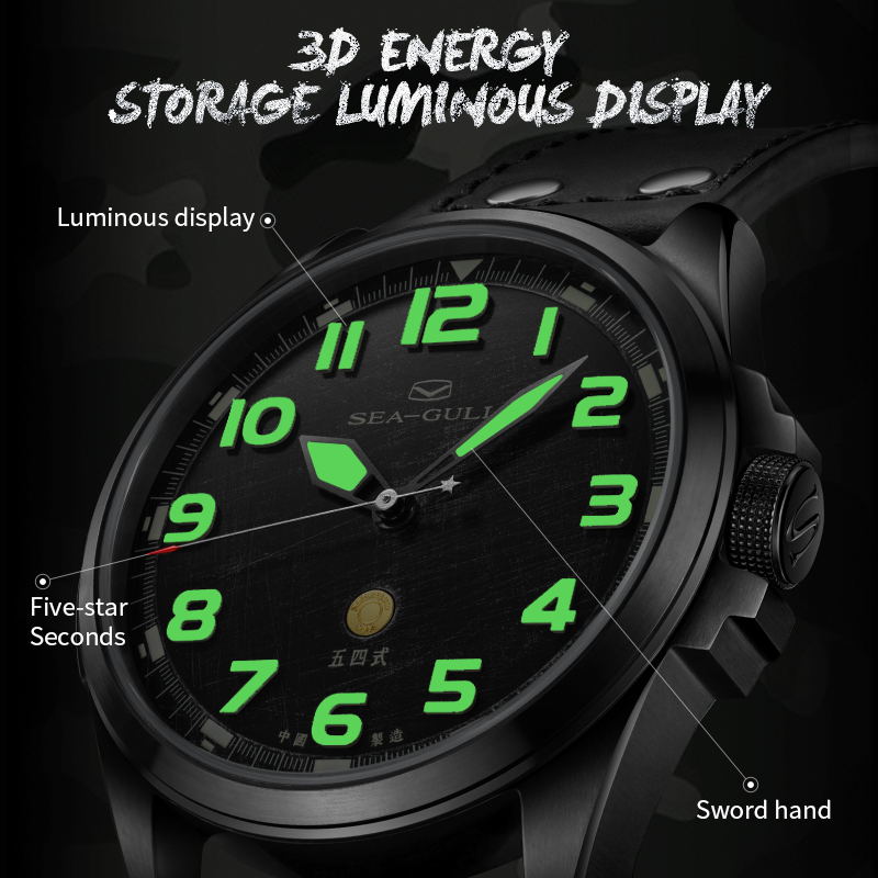 Seagull 43mm Pilot Watch Vinta - Diesel Watches Smartwatch incelemesi ve fiyatı