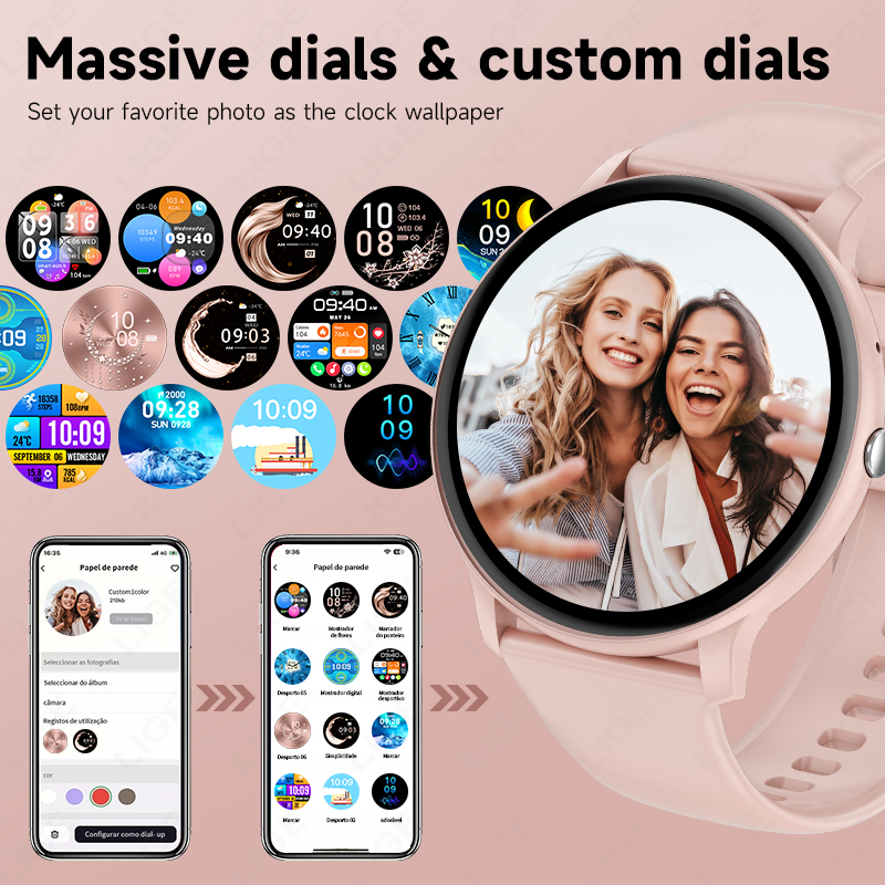 LIGE Bluetooth Call Smart Watc - Smartwatch Latest Watches For Men incelemesi ve fiyatı