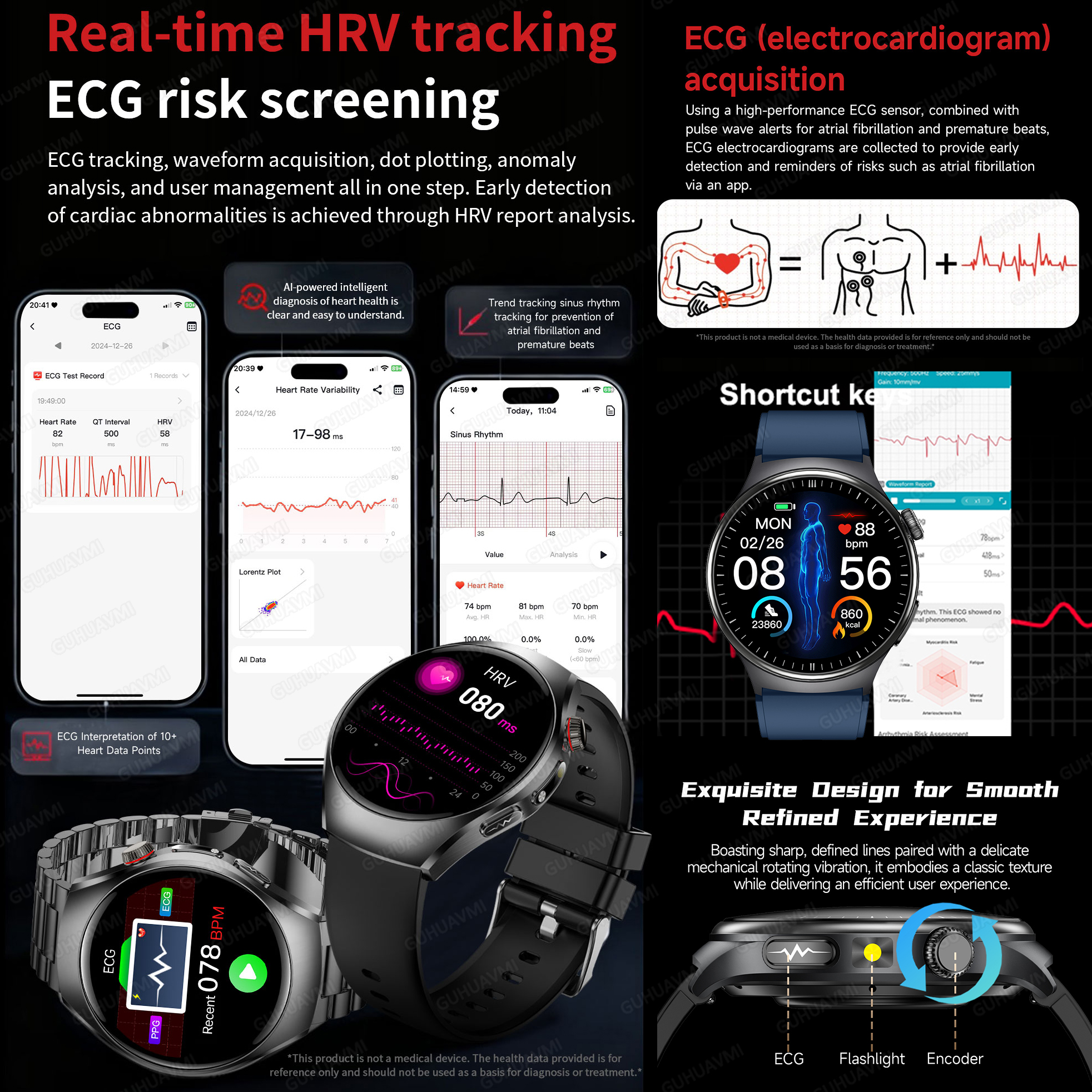 2026 New Accurate Diagnosis Sm - Smartwatch Health Watches incelemesi ve fiyatı